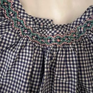 Jacadi gingham shirt size 18m